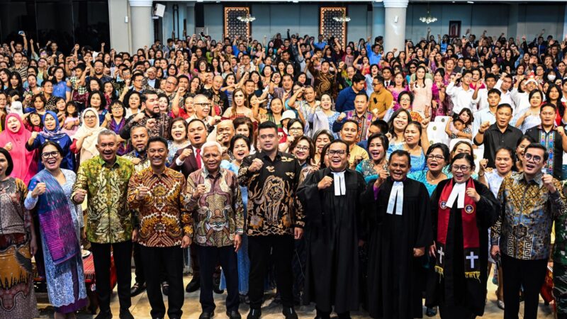 Bobby Nasution Harapkan Perayaan Natal ASN Pemprov Sumut Jadi Momentum Peningkatan Pelayanan ke Masyarakat