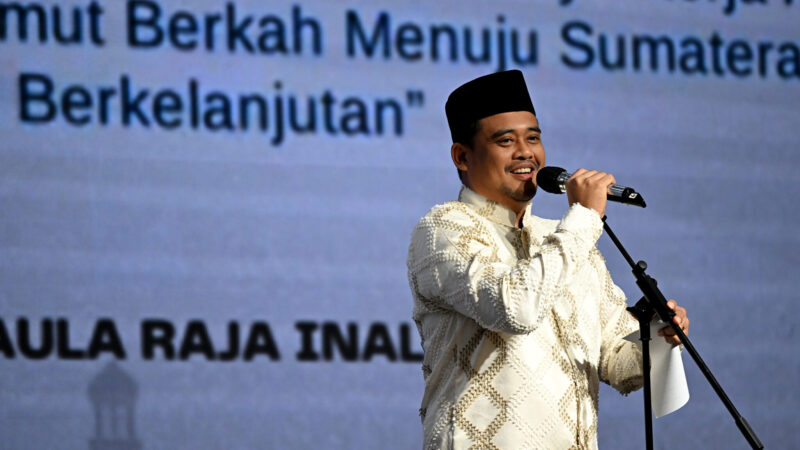 Peringatan Isra Mikraj Pemprov Sumut, Bobby Nasution Harapkan Jadi Momentum Peningkatan Budaya Kerja ASN