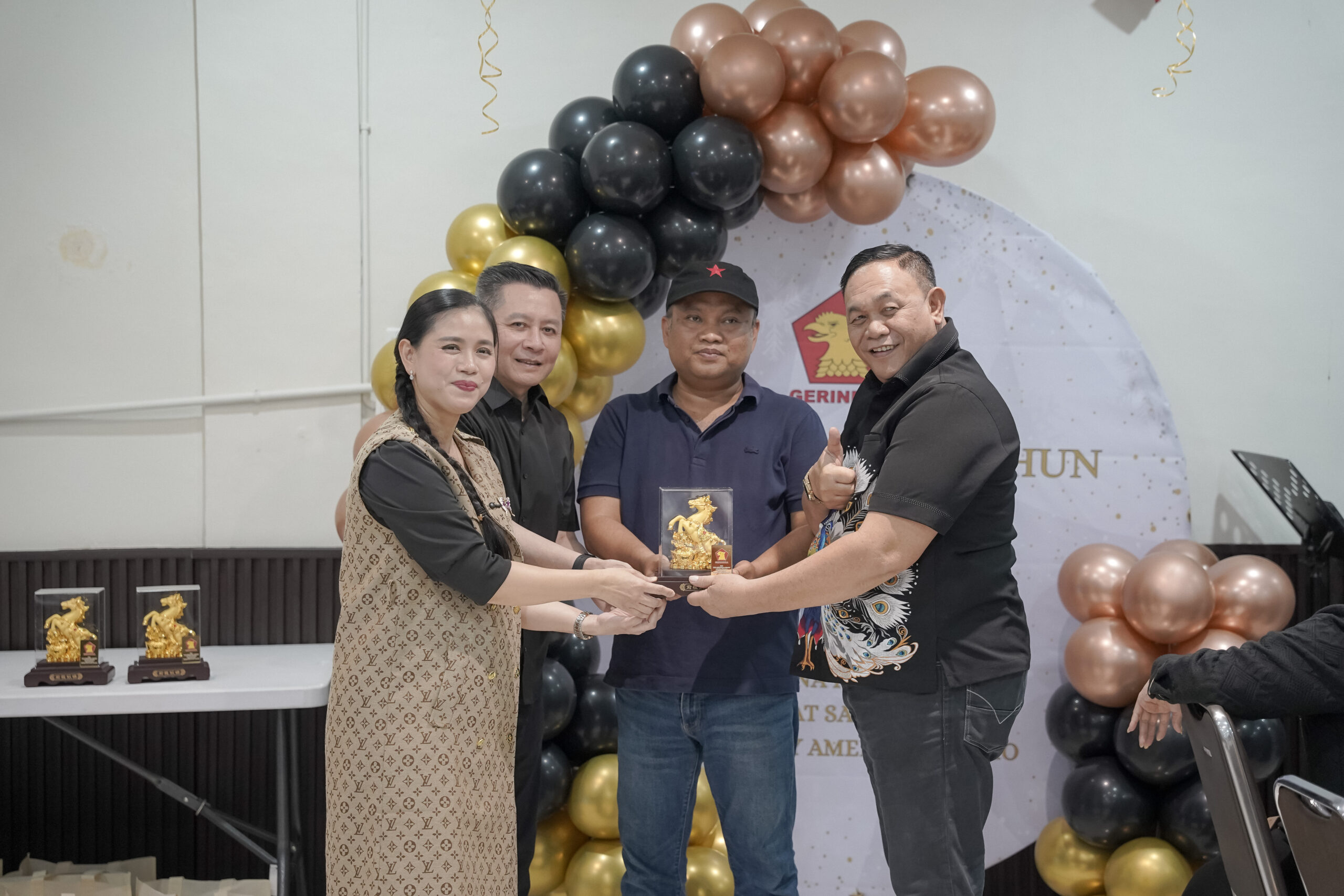 Anggota DPRD Deli Serdang Muhammad Dahnil Ginting Ucapkan Terima Kasih kepada DPD Gerindra Sumut