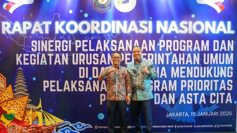 Wakil Wali Kota Medan dan Wakil Bupati Batu Bara Hadiri Rakornas Sinergi Program Dukung Asta Cita Presiden Prabowo