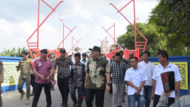 Titi Merah Kelambir V Sudah Kinclong, Kini Bisa Dilalui Roda Empat