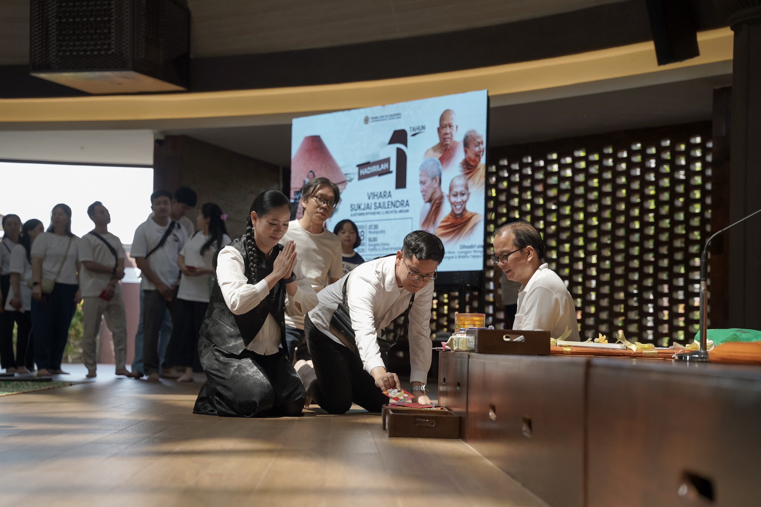 Bunda Yin Hadiri Perayaan 1 Tahun Vihara Sukjai Sailendra, Teguhkan Nilai Toleransi dan Persaudaraan