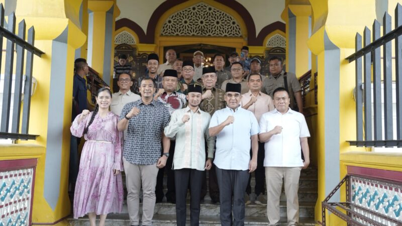 Ketua MPR RI Ahmad Muzani Kunjungi Istana Maimun, DPD Gerindra Sumut Dampingi Agenda Penguatan Ideologi Pancasila di Medan