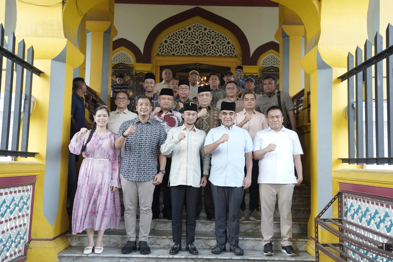 Ketua MPR RI Ahmad Muzani Kunjungi Istana Maimun, DPD Gerindra Sumut Dampingi Agenda Penguatan Ideologi Pancasila di Medan
