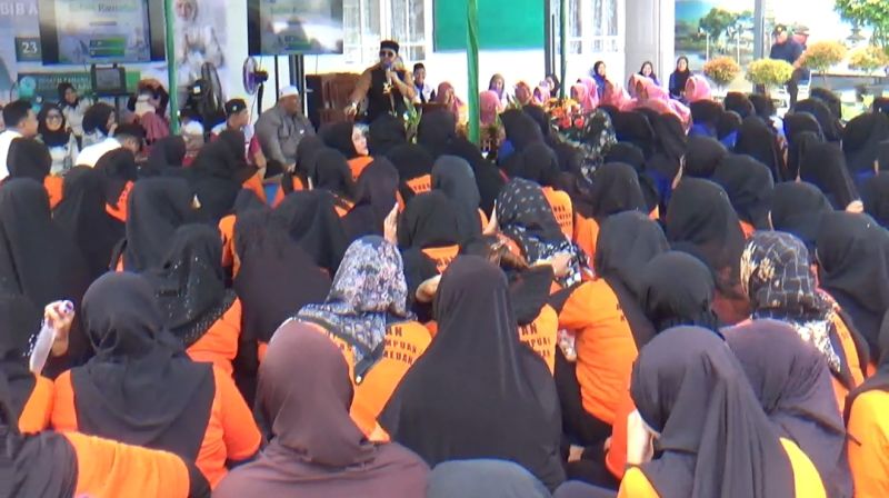 Rutan Perempuan Medan Gelar Muhasabah Ramadan, 400 Al-Qur’an Diwakafkan Bersama Habib Ahmad Al Habsyi