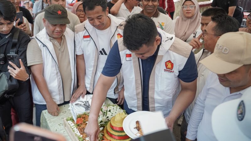 HUT Gerindra ke-18, Bobby Nasution Bersama Gerindra Sumut Dukung Gerakan Indonesia ASRI