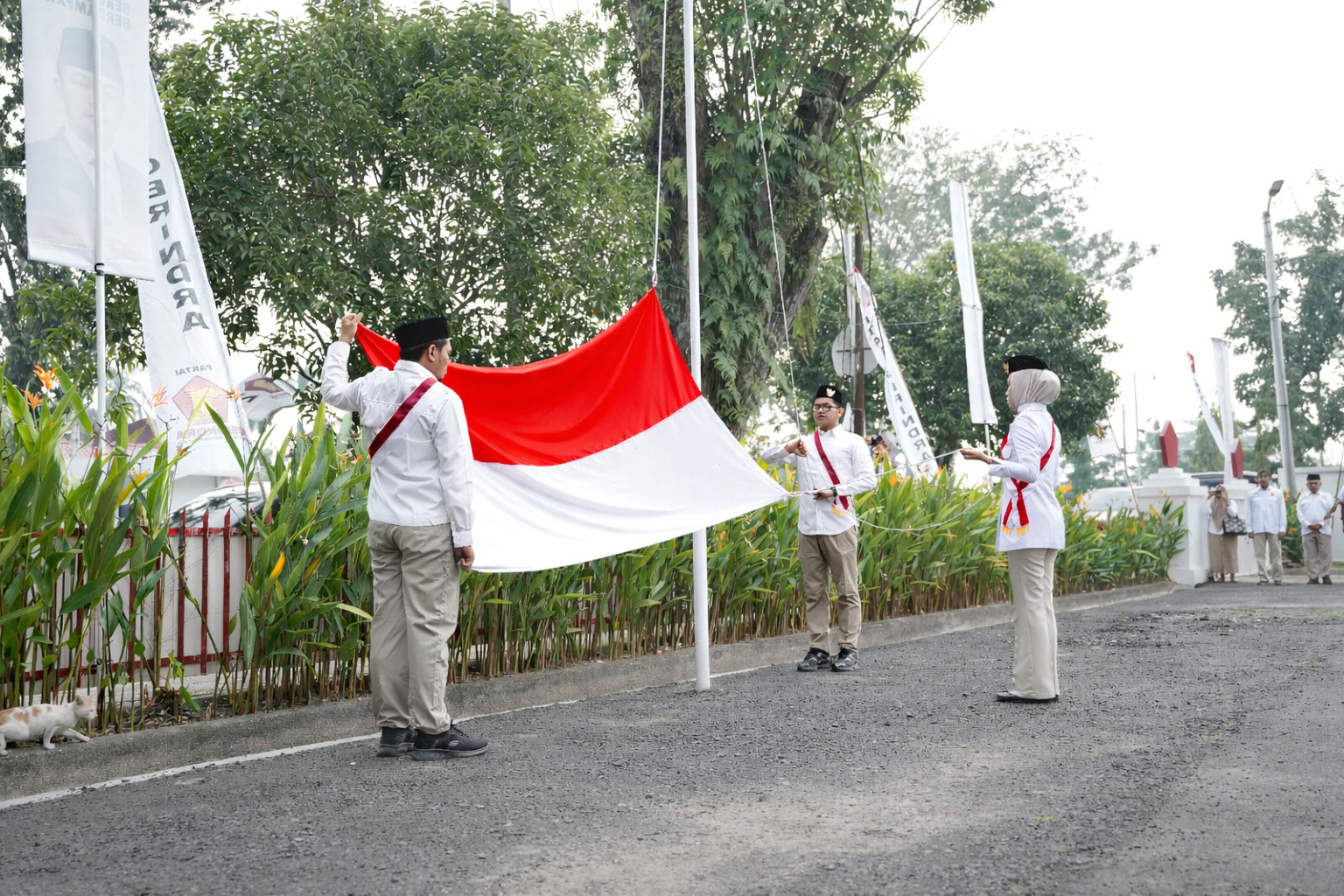 Bunda Yin Apresiasi Khidmatnya Upacara HUT ke-18 Partai Gerindra di Sumut