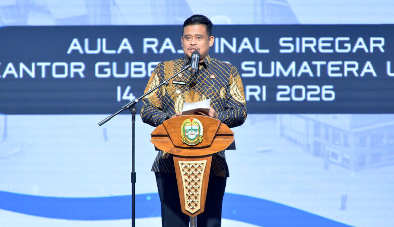 Pengukuhan Abpednas Sumut, Bobby Nasution Terus Mendorong Desa Berinovasi Lewat Skema Kompetisi