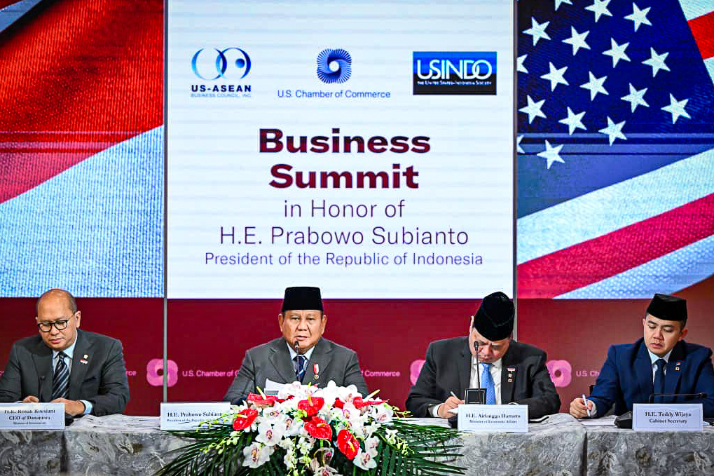 Hadiri Roundtable Business Summit di Washington DC, Presiden Prabowo Tegaskan Penguatan Kemitraan Ekonomi Indonesia–AS