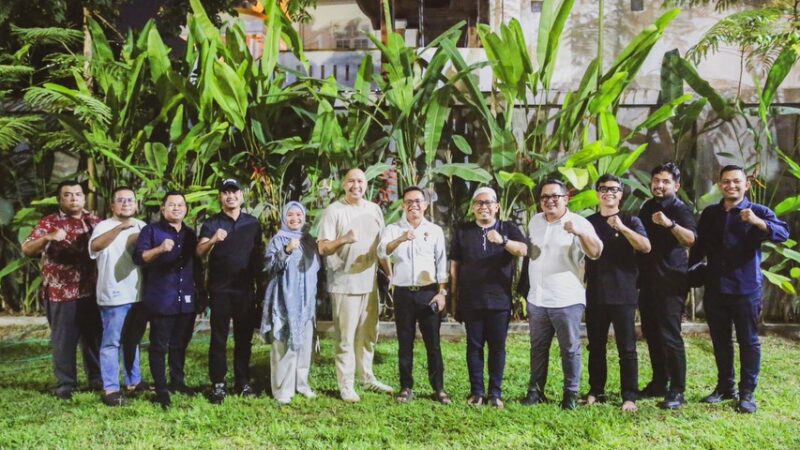 Wakil Walikota Medan Zakiyuddin Harahap Jamu Pengurus Partai DPP Gerindra di Medan