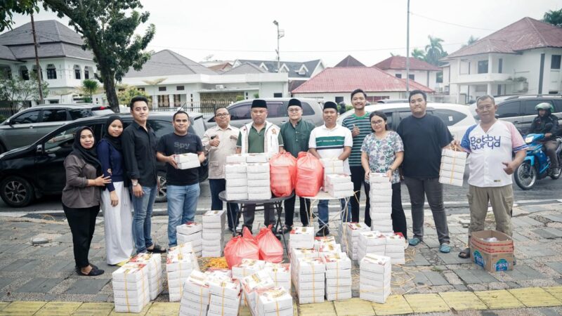 Gerindra Sumut Bagikan 1.000 Takjil dan Nasi Kotak Setiap Hari Selama Ramadan 1447 H