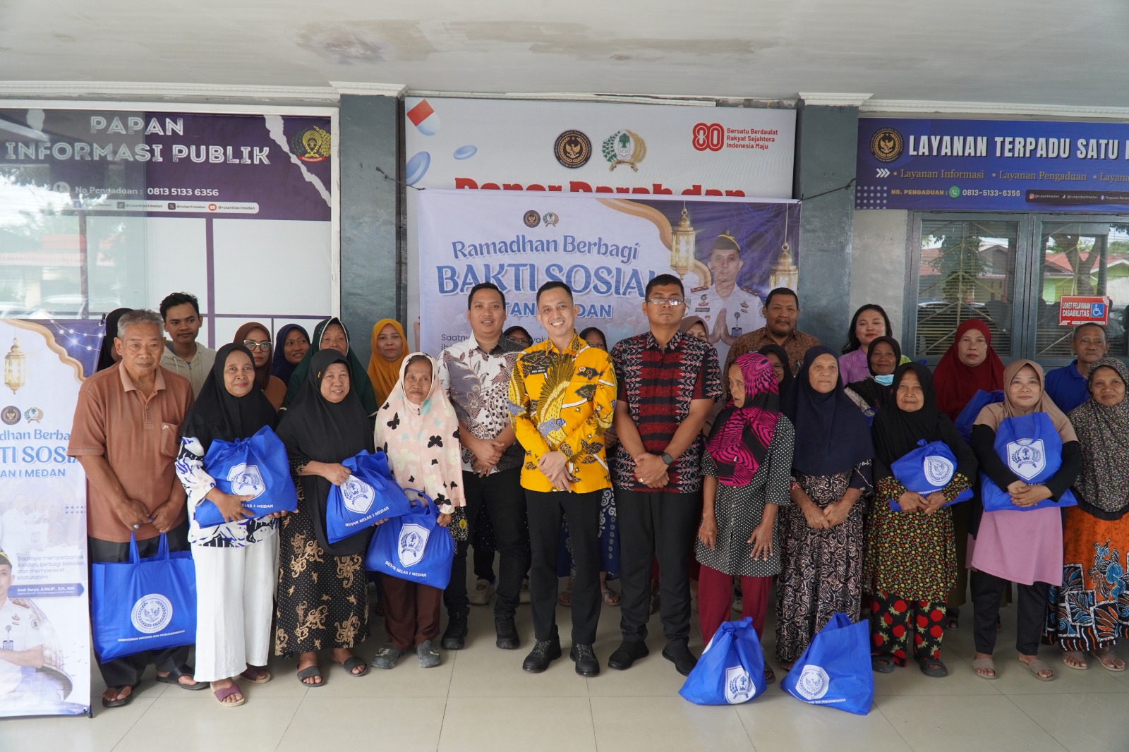 Ramadhan 1447 H : Rutan Kelas I Medan Bagikan 60 Paket Bansos