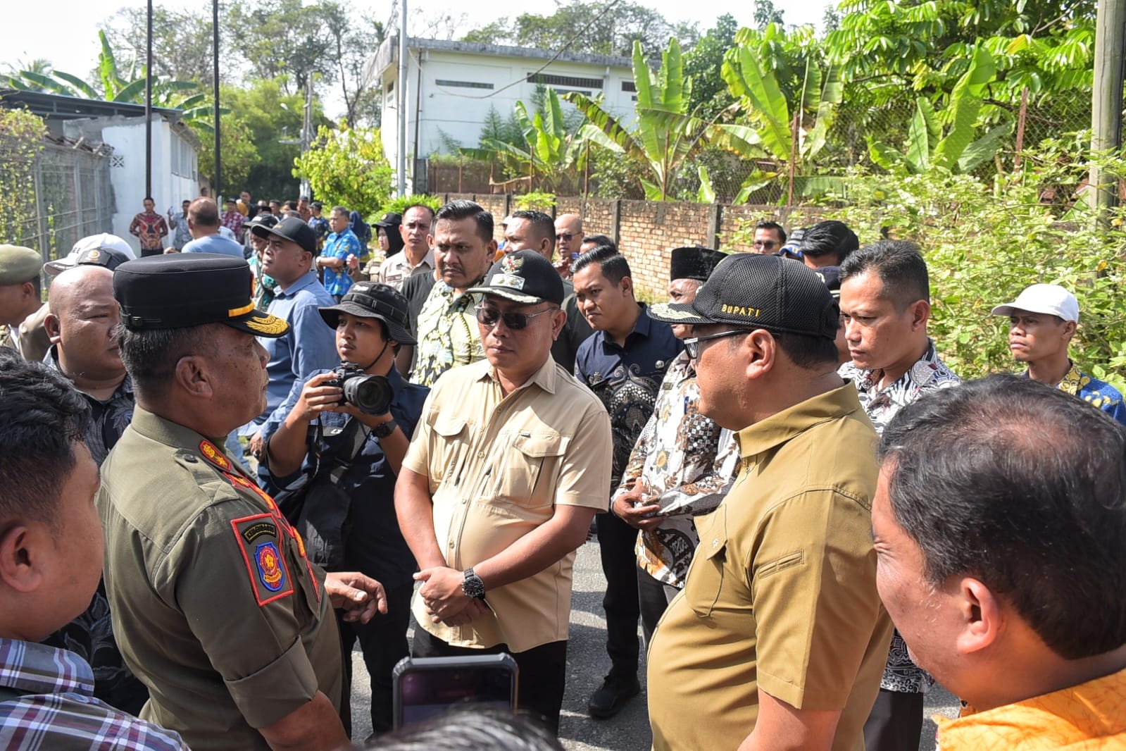 Bupati & Wabup Pimpin Tim Gabungan Tertibkan Tower Tak Miliki PBG