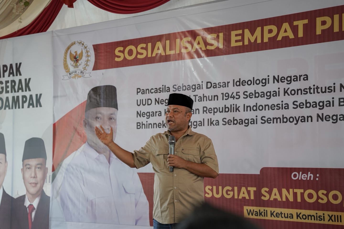 Empat Pilar MPR RI Jadi Kompas Persatuan, Sugiat Santoso Ajak Masyarakat Jaga NKRI