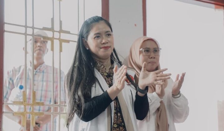 Bunda Yin Gerindra Sumut Berbagi Berkah Ramadhan, Santuni Anak Panti Asuhan.