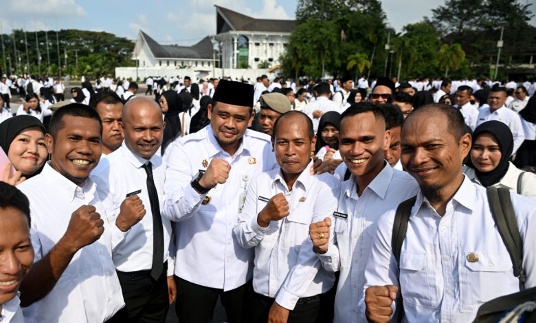 Kabar Gembira, Gubernur Sumut Bobby Nasution Beri THR Guru PPPK Paruh Waktu dan Guru Tidak Tetap