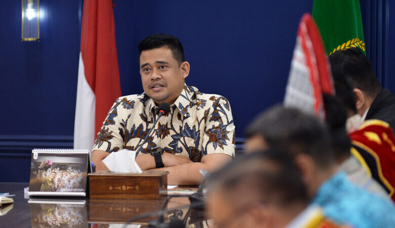 Terima Bupati Nias Utara, Bobby Nasution Tekankan Pentingnya Pemetaan Pembangunan