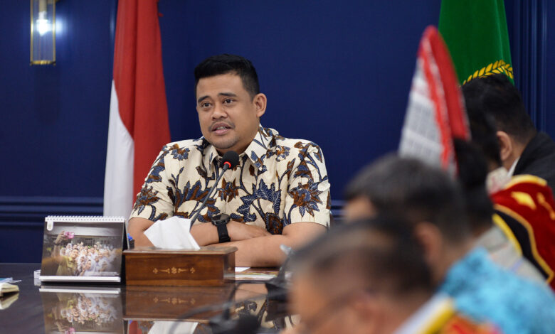 Terima Bupati Nias Utara, Bobby Nasution Tekankan Pentingnya Pemetaan Pembangunan