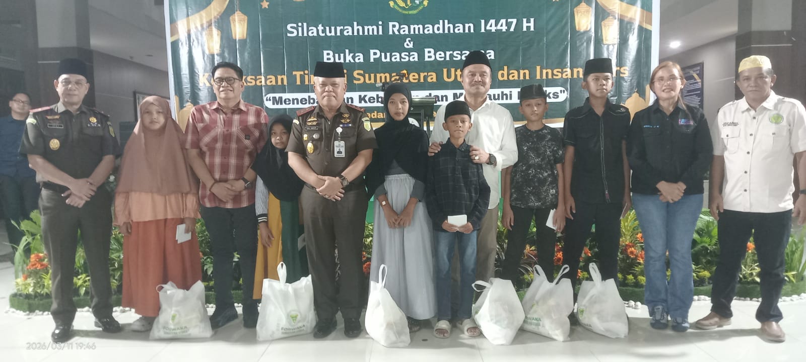 Buka Puasa Bersama Insan Pers, Kajatisu Ajak Media Tebar Kebaikan Perangi Berita Hoak