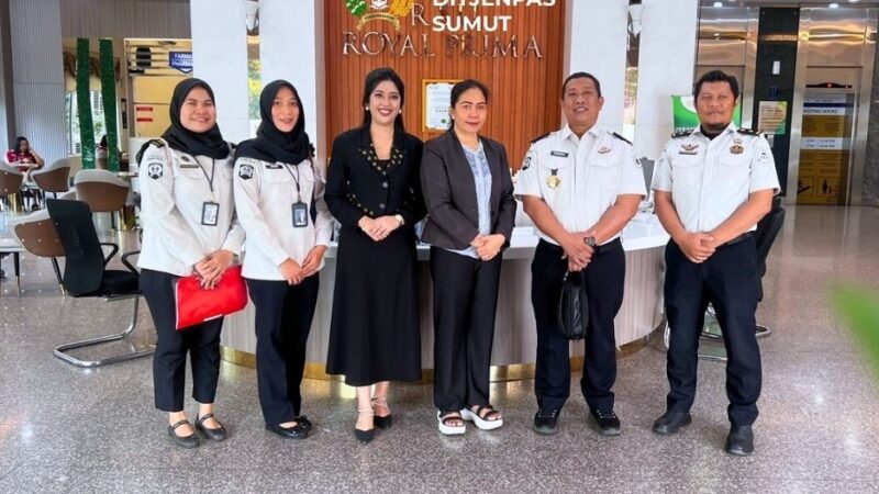 Perkuat Layanan Kesehatan Warga Binaan, Kanwil Ditjenpas Sumut Koordinasikan Perpanjangan Kerja Sama dengan RSU Royal Prima