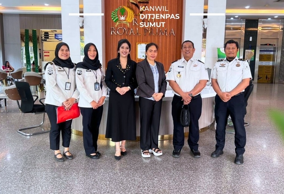 Perkuat Layanan Kesehatan Warga Binaan, Kanwil Ditjenpas Sumut Koordinasikan Perpanjangan Kerja Sama dengan RSU Royal Prima
