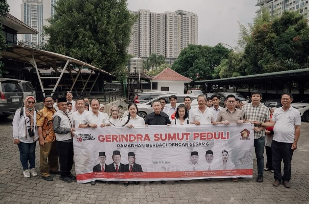Gerindra Sumut Peduli Ramadhan, Muhri Fauzi Hafiz: Kepedulian Sosial Harus Terus Hadir di Tengah Masyarakat