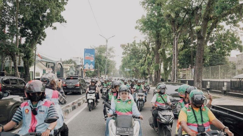 Bunda Yin Bersama KOJIRA Gelar Konvoi dan Berbagi Takjil untuk Petugas serta Masyarakat di Medan
