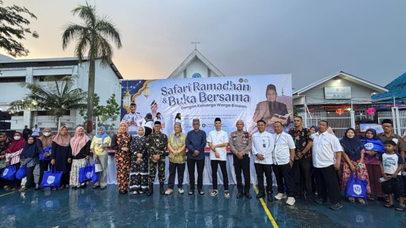 Safari Ramadhan di Rutan Kelas I Medan, Kakanwil Ditjenpas Sumut Perkuat Sinergi dan Kepedulian Sosial