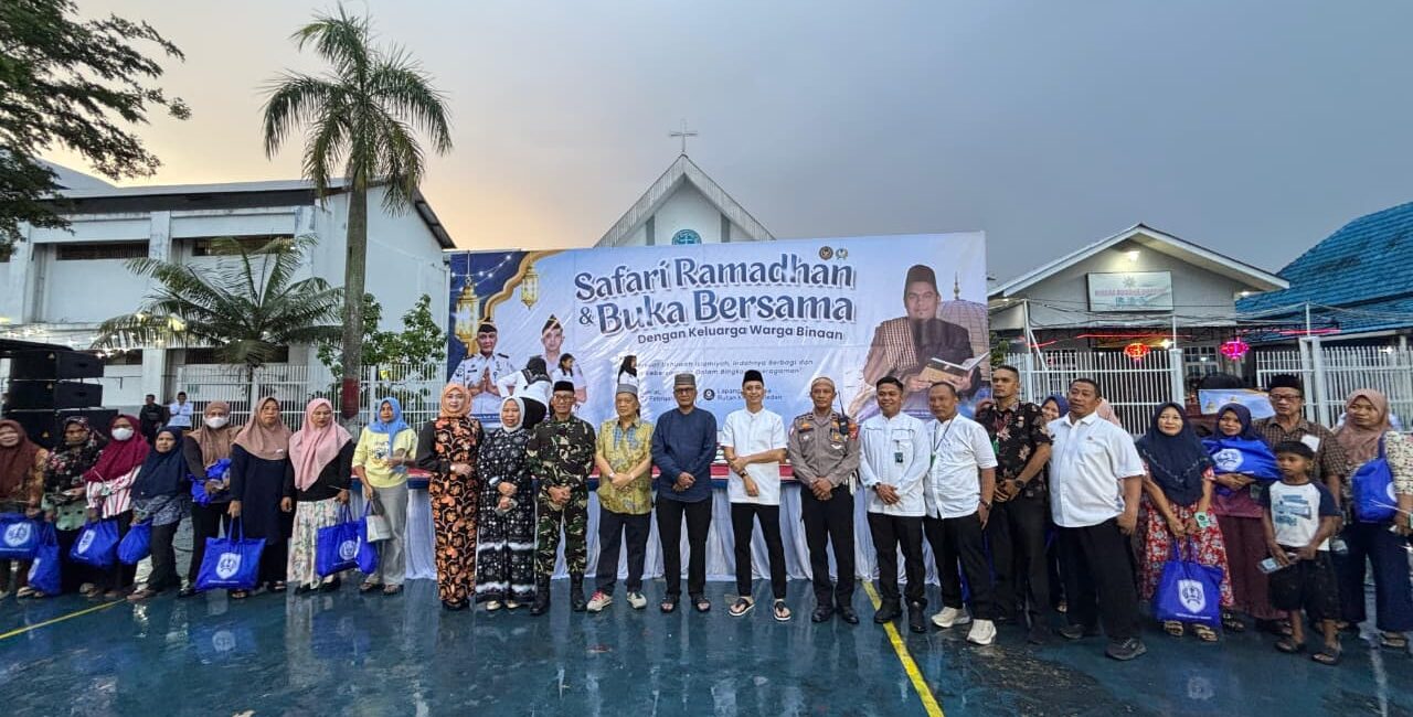 Safari Ramadhan di Rutan Kelas I Medan, Kakanwil Ditjenpas Sumut Perkuat Sinergi dan Kepedulian Sosial