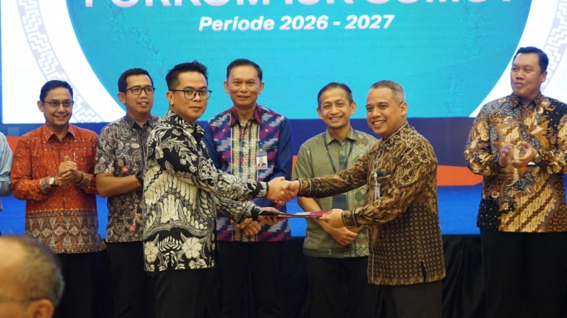 Dirut Bank Sumut Heru Mardiansyah Pimpin Forkom IJK Sumut 2026-2027