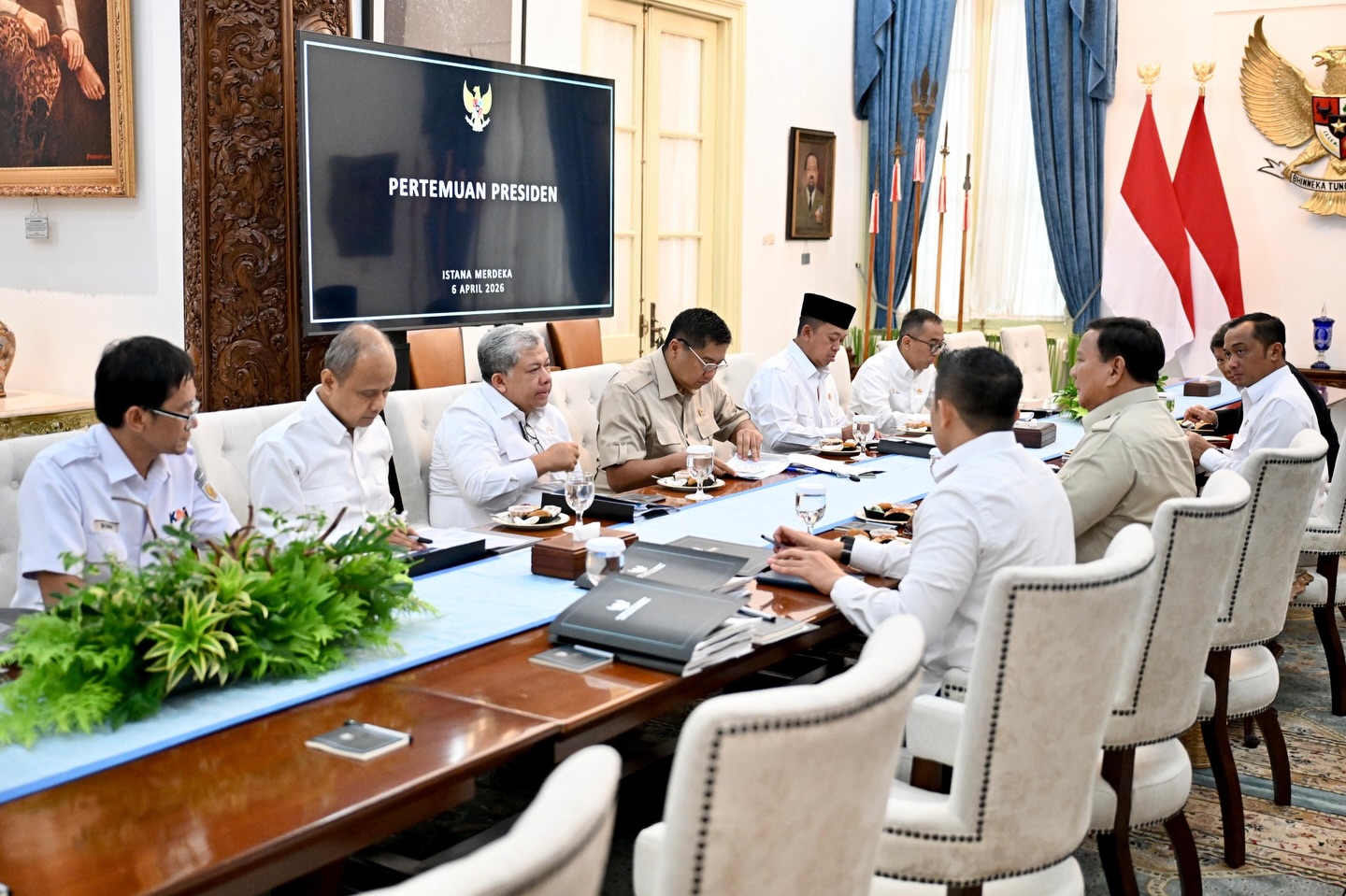 Presiden Prabowo Subianto Pimpin Ratas, Percepat Program 400 Ribu Rumah Rakyat