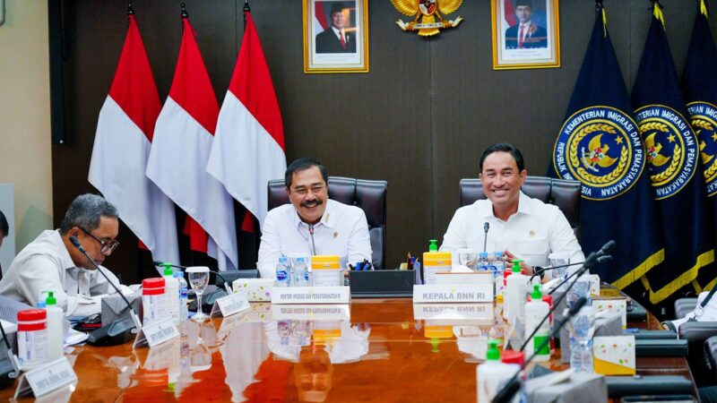 BNN dan Kementerian Imipas Perkuat Sinergi P4GN, Fokus Pembinaan Lapas dan Pengawasan WNA