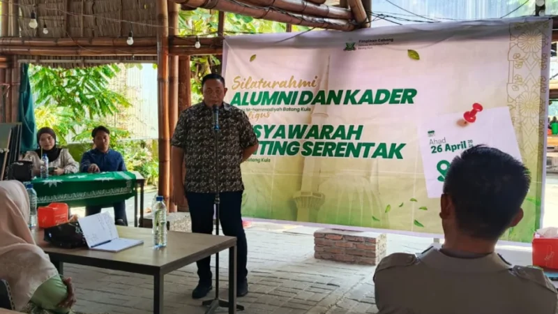 Anggota DPRD Deli Serdang Muhammad Dahnil Ginting Hadiri Silaturahmi Alumni dan Kader Pemuda Muhammadiyah Batang Kuis