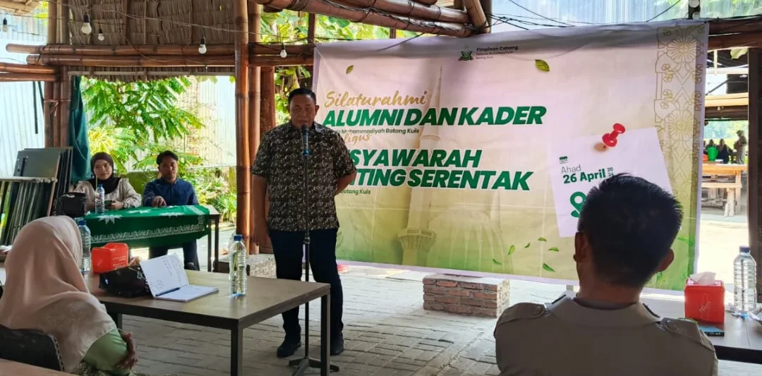 Anggota DPRD Deli Serdang Muhammad Dahnil Ginting Hadiri Silaturahmi Alumni dan Kader Pemuda Muhammadiyah Batang Kuis