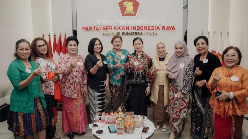 Bunda Yin, PBI dan Gerindra Sumut Kolaborasi Dukung Kebaya Indonesia