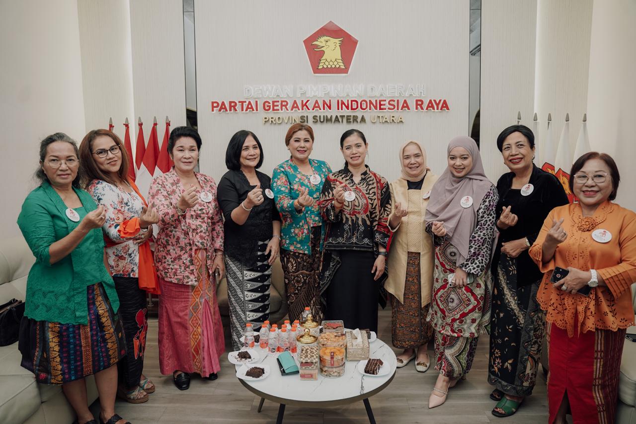 Bunda Yin, PBI dan Gerindra Sumut Kolaborasi Dukung Kebaya Indonesia