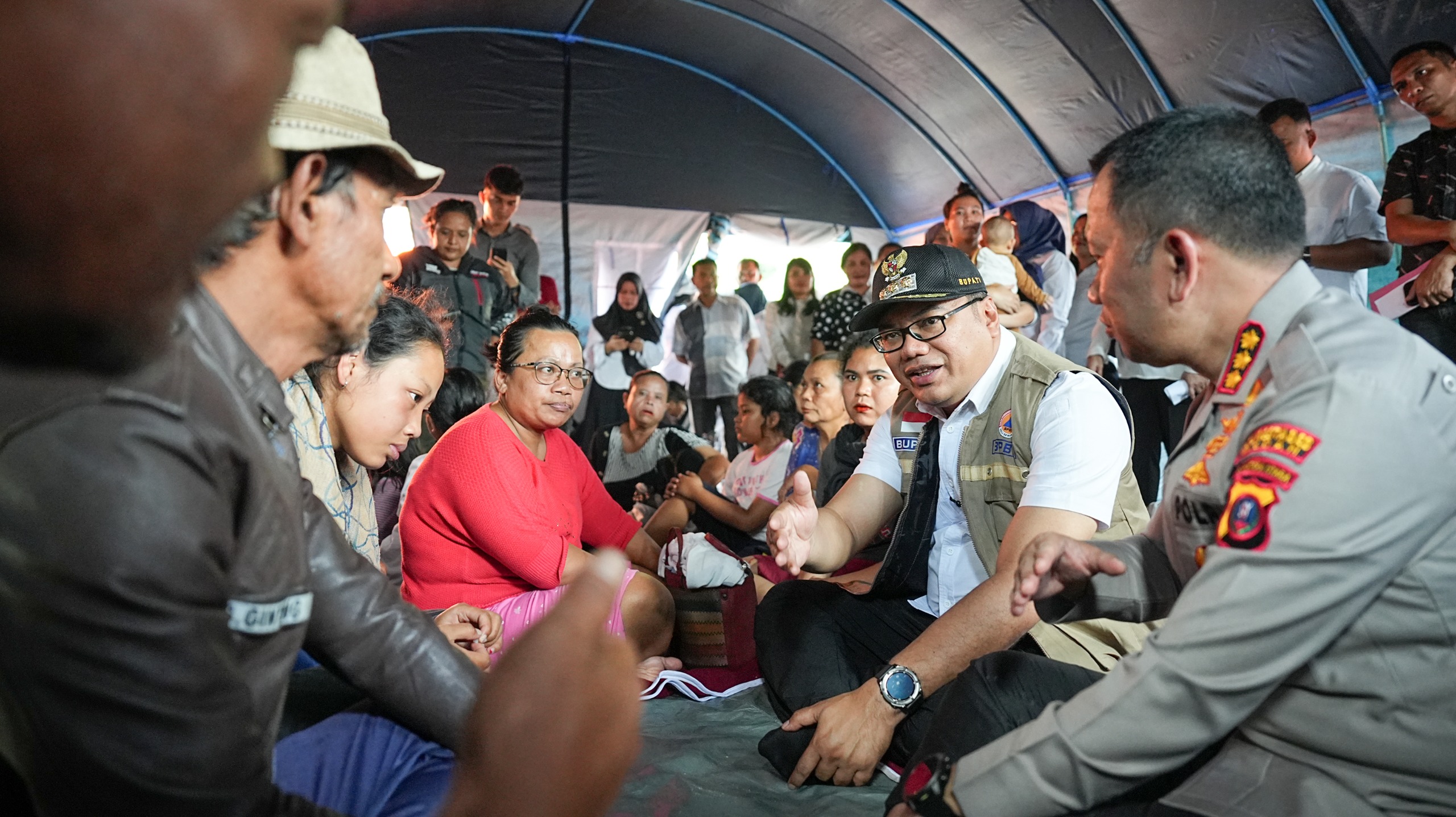 Bupati Deli Serdang Dan Kapolrestabes Medan Tinjau Langsung Longsor Sembahe, Percepat Penanganan dan Bantuan untuk Korban