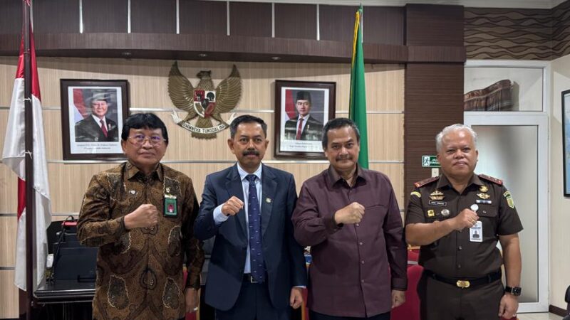 Dorong Sinergi dan Kolaborasi Penegakan Hukum,Plt Wakil Jaksa Agung RI bersama Wakil Ketua Mahkamah Agung RI Kunjungi Pengadilan Tinggi Medan