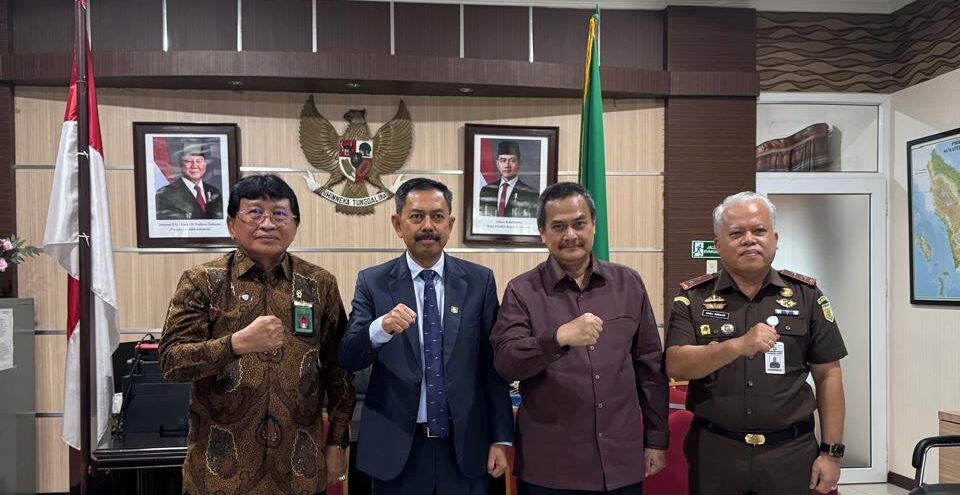 Dorong Sinergi dan Kolaborasi Penegakan Hukum,Plt Wakil Jaksa Agung RI bersama Wakil Ketua Mahkamah Agung RI Kunjungi Pengadilan Tinggi Medan