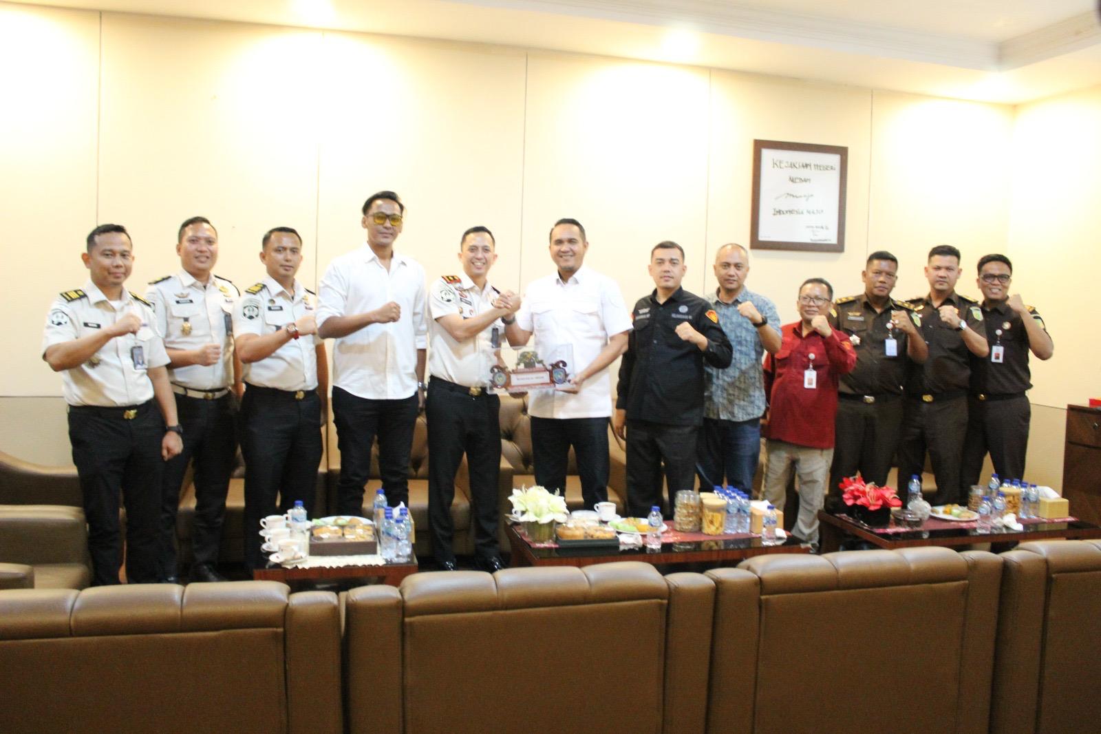 Rutan Kelas I Medan Perkuat Sinergi, Laksanakan Koordinasi dan Silaturahmi ke Kejaksaan Negeri Medan