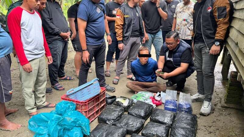 Polrestabes Medan Ungkap Jaringan Narkoba Internasional Tanjung Balai