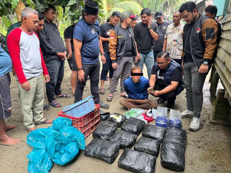 Polrestabes Medan Ungkap Jaringan Narkoba Internasional Tanjung Balai