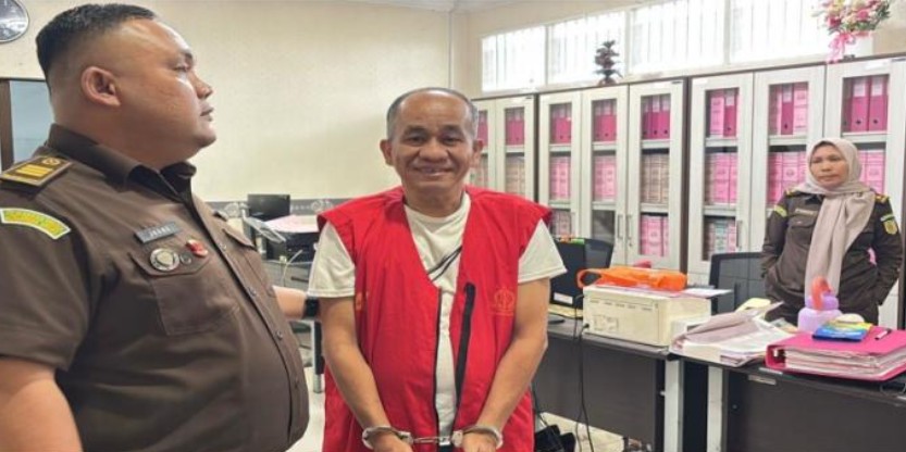 Kejari Binjai Tahan Tersangka Baru Kasus Korupsi Kontrak Fiktif, Suko Hartono Masuk LP Kelas II-A