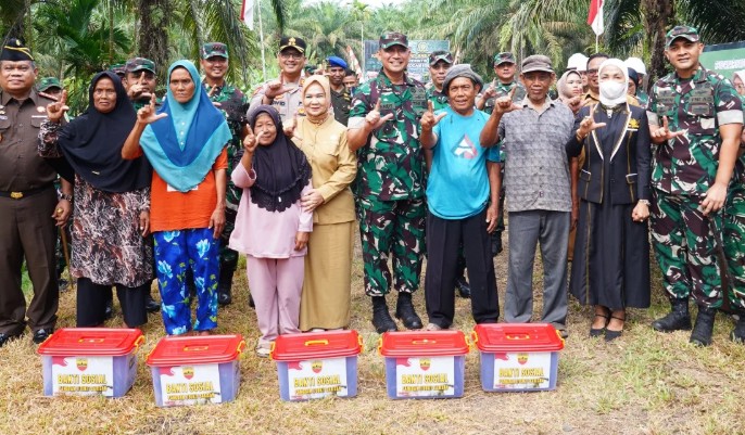 Pangdam I/BB Hadiri Ground Breaking Jembatan Perintis di Kab. Langkat