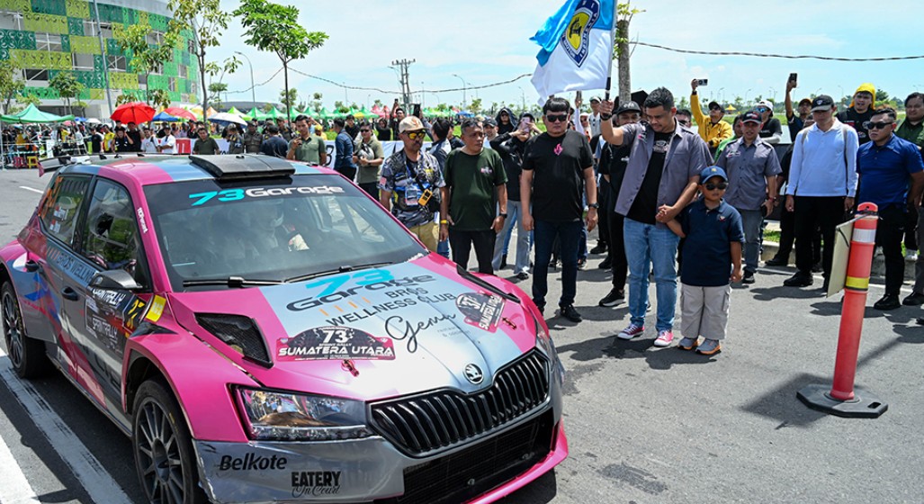 Bobby Nasution Saksikan Langsung Sprint Rally Sumut 2026, Dorong Regenerasi dan Ekosistem Balap Berkelanjutan