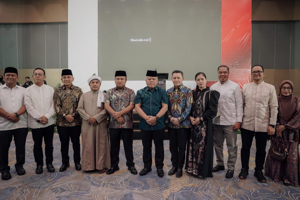 Halalbihalal Yayasan Gerakan Sumut Bergiat di Medan, 500 Paket Sembako Disalurkan, Dihadiri Kader Gerindra dan Kepala Daerah