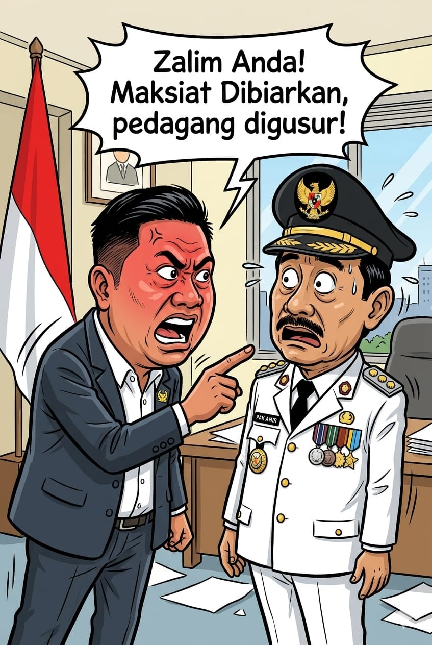 Gerindra Tuding Wali Kota Binjai Pengecut, Pedagang Kecil Digusur Tempat Maksiat Dibiarkan