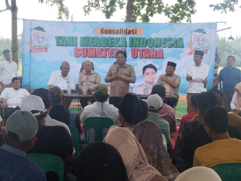 Gusmiyadi Jabat Ketua Tani Merdeka Sumut, Don Muzakir: Jadikan Diri Kita Mata dan Telinga Petani