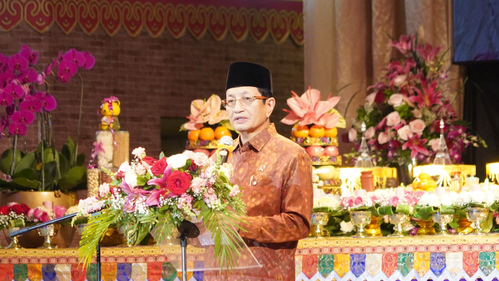 Pesan Welas Asih dan Perdamaian dari Menag di Perayaan Waisak Sedunia 2026
