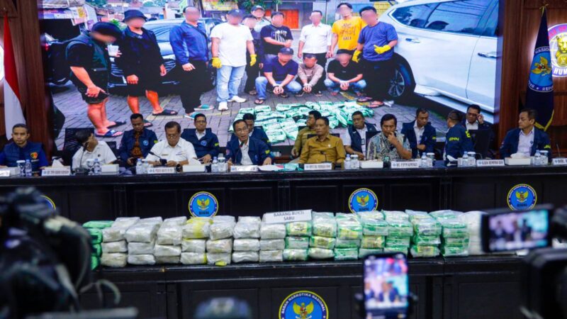 BNN Ungkap Sejumlah Kasus Narkotika di Berbagai Wilayah Indonesia, 31 Tersangka Diamankan